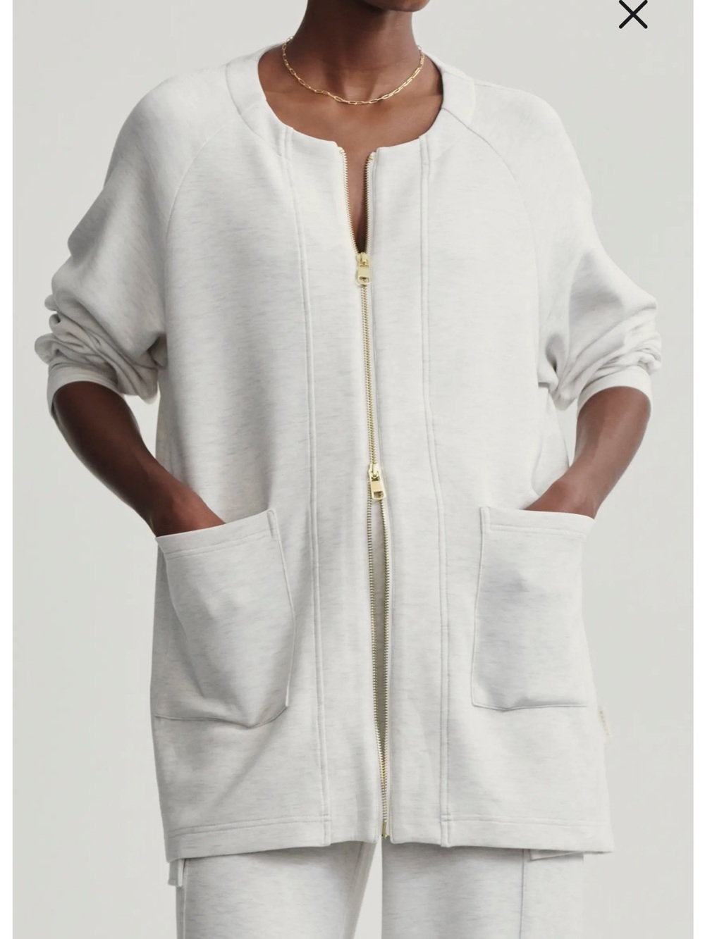 Augusta DoubleSoft® Zip-Up Sweatshirt XL